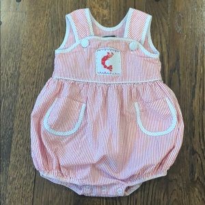 Smocked Crawfish/Shrimp Bubble